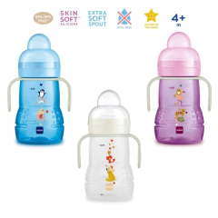 COPO DE TRANSIÇÃO TRAINER+ NIGHT 220ML - MAM