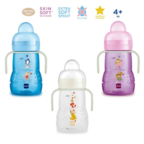 COPO DE TRANSIÇÃO TRAINER+ NIGHT 220ML - MAM