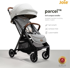 CARRINHO DE BEBE P/PASSEIO PARCEL CINZA OYSTER JOIE na internet