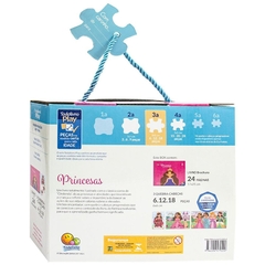LIVRO C/QUEBRA CABEÇA 3 ANOS PRINCESAS TODOLIVRO - comprar online