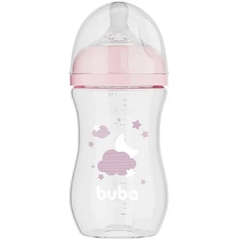 MAMADEIRA EASY FLOW NUVEM ROSA 270ML BUBA