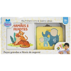 LIVRO MEU PRIMEIRO LIVRO DE QUEBRA CABEÇA MAMAE E FILHOTES TODOLIVRO
