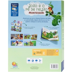 LIVRO C/JOGO MONTESSORI CLASSICOS JOAO E O PE DE FEIJAO TODOLIVRO - comprar online
