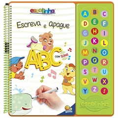 LIVRO ESCREVA E APAGUE ABC C/SONS TODOLIVRO