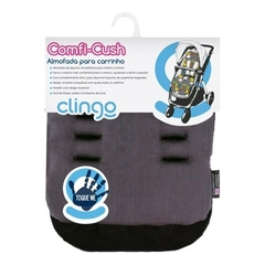 ALMOFADA CARRINHO MEMORY FOAM DOVE CINZA CLINGO