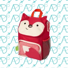 KIT ESCOLAR MOCHILA GRANDE + POTE LANCHE RAPOSA ZOO SKIP HOP na internet