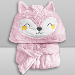 ROUPAO INF LACO RAPOSA RRR ROSA BEBE 1-2 ANOS LAÇO BEBE