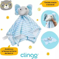 NANINHA ELEFANTE LISTRA AZUL CLINGO - comprar online