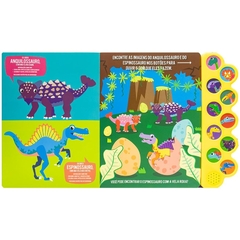 LIVRO MUNDO SONORO PROCURE & ENCONTRE DINOSSAUROS TODOLIVROS - AD baby | Roupas e Acessórios nacionais e importados