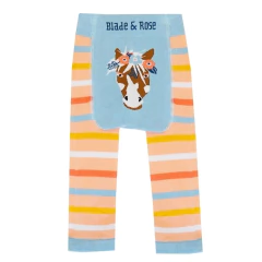 CALÇA LEGGING INFANTIL BELLA BLADE AND ROSE