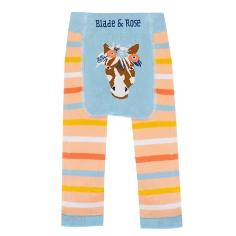 CALÇA LEGGING INFANTIL BELLA BLADE AND ROSE