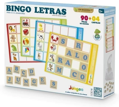 BINGO LETRAS - JUNGES
