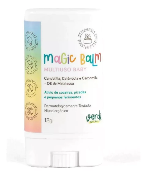MAGIC BALM MULTIUSO BABY ALIVIO DE PICADAS - VERDI NATURAL