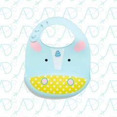 BABADOR DE SILICONE CATA MIGALHAS ZOO SKIP HOP - AD baby | Roupas e Acessórios nacionais e importados