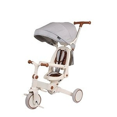 TRICICLO E-LITE TRIKE OFF WHITE/CINZA PREMIUM BABY