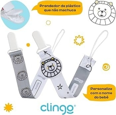 PRENDEDOR DE CHUPETA ZOO 2 UNIDADES CLINGO - comprar online