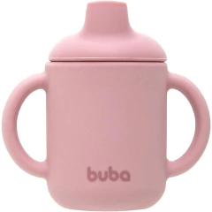 COPO EM SILICONE ROSA BUBA