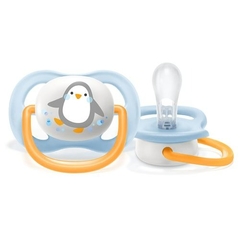 CHUPETA ULTRA AIR UNITARIA MENINO PINGUIM 0-6M AVENT - comprar online