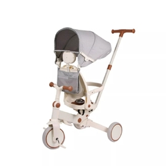 TRICICLO E-LITE TRIKE OFF WHITE/CINZA PREMIUM BABY - comprar online