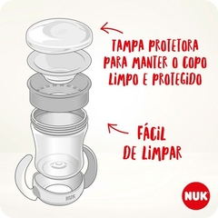 COPO MINI MAGIC CUP 360 COM ALÇA EVOLUTION ROSA 160ML NUK5C na internet