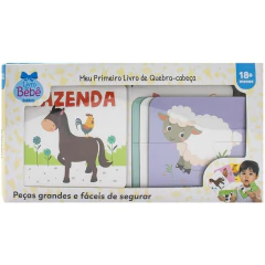 LIVRO MEU PRIMEIRO LIVRO DE QUEBRA CABEÇA FAZENDA TODOLIVRO