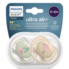 CHUPETA ULTRA AIR DUPLA MENINA 0-6M AVENT - comprar online