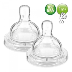 BICO DE MAMADEIRA ANTI-COLIC CLASSICA N.02 C/2 AVENT