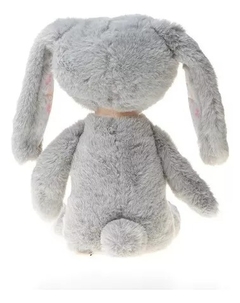 BONECA ANGELA PLUSH JUJU COELHA CINZA 33CM METOO na internet