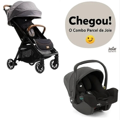 CARRINHO PARCEL + BEBE CONFORTO I-SNUG CINZA CARBON SHALE JOIE