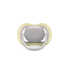 Imagem do CHUPETA ULTRA AIR DUPLA DECO VERDE/CINZA 6-18M AVENT