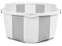BANHEIRA RETRATIL OASIS SF1 WHITE & GREY - loja online