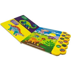 LIVRO MUNDO SONORO PROCURE & ENCONTRE DINOSSAUROS TODOLIVROS - loja online