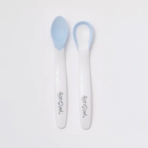 KIT COLHERES TERMOSSENSIVEIS AZUL - PETIT PIA