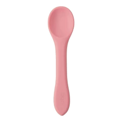 COLHER FLEXIVEL EM SILICONE ROSA BUBA