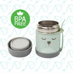POTE TERMICO COM TAMPA E TALHER GUMY 320 ML BUBA