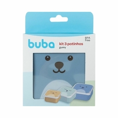KIT 3 POTINHOS 250/350/550ML GUMY PAPINHA BEBE BUBA na internet