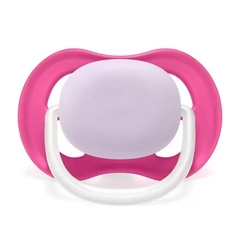 CHUPETA ULTRA AIR UNITARIA LISA MENINA 6-18M AVENT PHILIPS