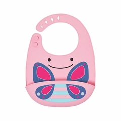 BABADOR DE SILICONE CATA MIGALHAS ZOO SKIP HOP