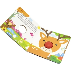 LIVRO APERTE MEU NARIZ SQUEAKY ANIMAIS DA SELVA - loja online