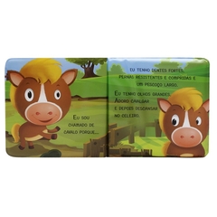 LIVRO DE BANHO AMIGUINHOS LUMINOSOS CAVALO TODO LIVRO na internet