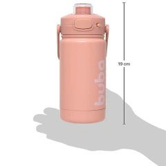 COPO TERMICO PAREDE DUPLA ROSE 350ML - BUBA - AD baby | Roupas e Acessórios nacionais e importados