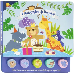 LIVRO BRINCANDO COM SONS ANIVERSARIO DO URSINHO O