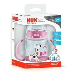 COPO TREINAMENTO NUK FIRST CHOICE - GIRAFA ROSA