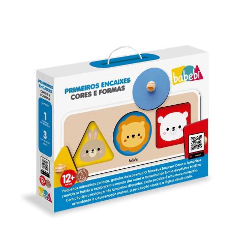 PRIMEIROS ENCAIXES - CORES E FORMAS - BABEBI