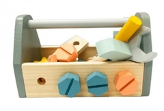 CAIXA DE FERRAMENTAS MDF SORTIDO TOY MIX