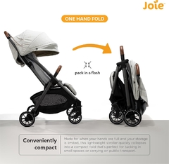 Imagem do CARRINHO DE BEBE P/PASSEIO PARCEL CINZA OYSTER JOIE