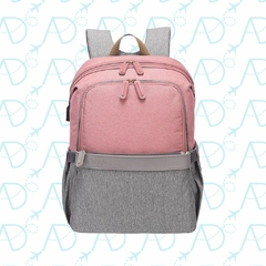 Mochila de Maternidade Alexa Strap de Couro Laço Bebê - AD baby | Roupas e Acessórios nacionais e importados