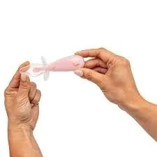 COLHER DE SILICONE C/LIMITADOR ROSA BUBA - comprar online