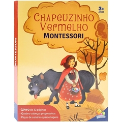 LIVRO C/JOGOS MONTESSORI CLASSICOS CHAPEUZINHO VERMELHO TODA LIVROS