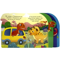 LIVRO EXPLORAR E DIVERTIDO! DINOSSAUROS TODO LIVRO - AD baby | Roupas e Acessórios nacionais e importados